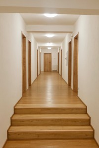 Chodba pokojů Eremita